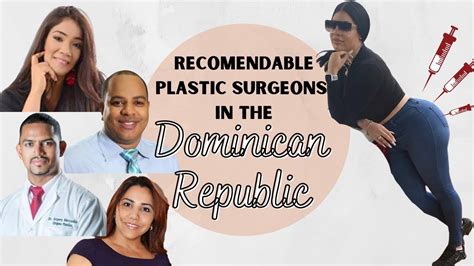 Dr Carlos Gonzalez Dr Carlos Gonzalez is renowned for being one of the top <b>plastic surgeons in </b>Santo Domingo,. . Best board certified plastic surgeons in dominican republic